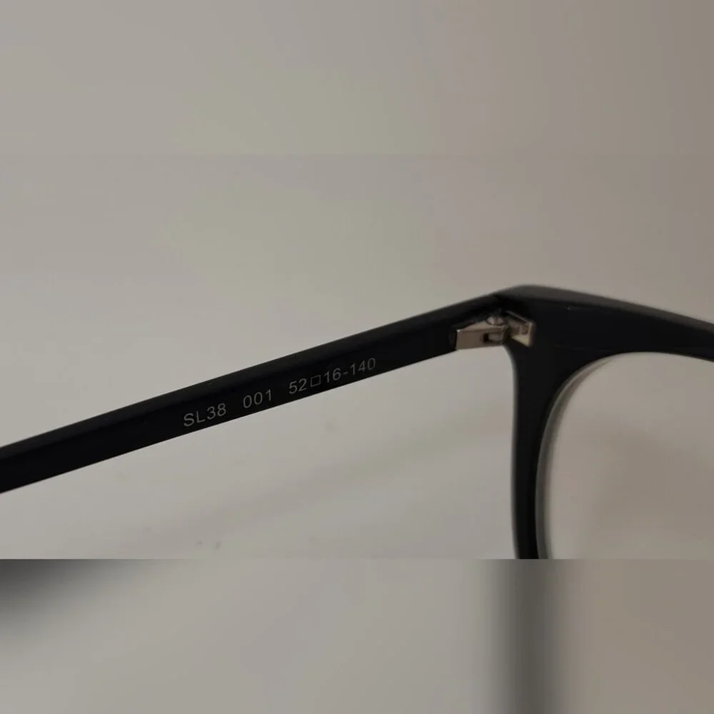 Saint Laurent Paris Women's Glasses Frames Black Square SL 38 001 52-16-140
